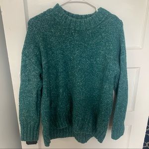Teal Heather Sweater